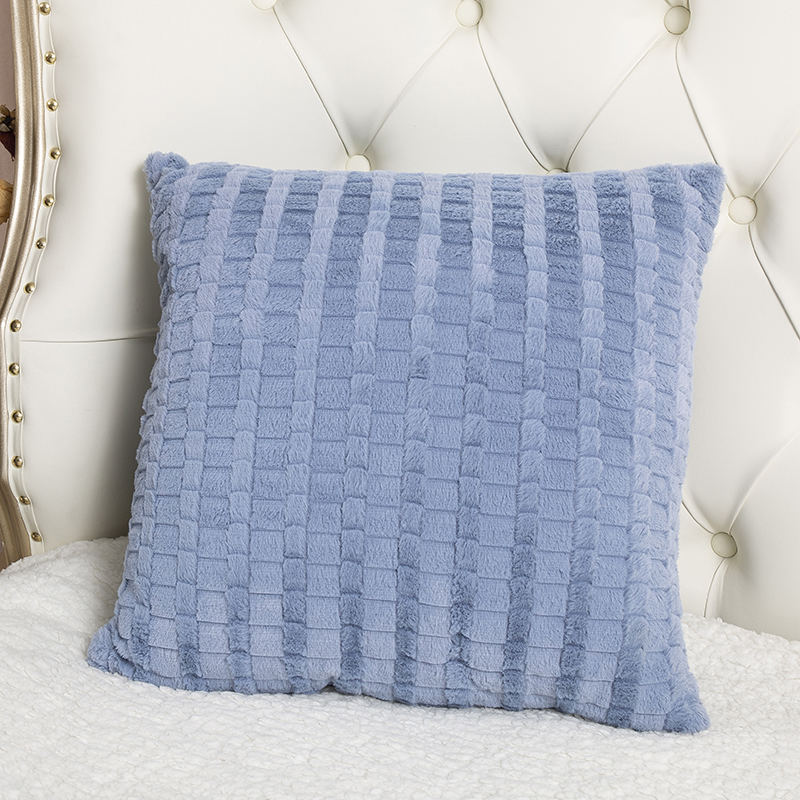 45 * 45cm super soft cut rabbit hair pillow